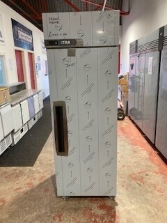 Foster Xtra 600L upright single door freezer B grade