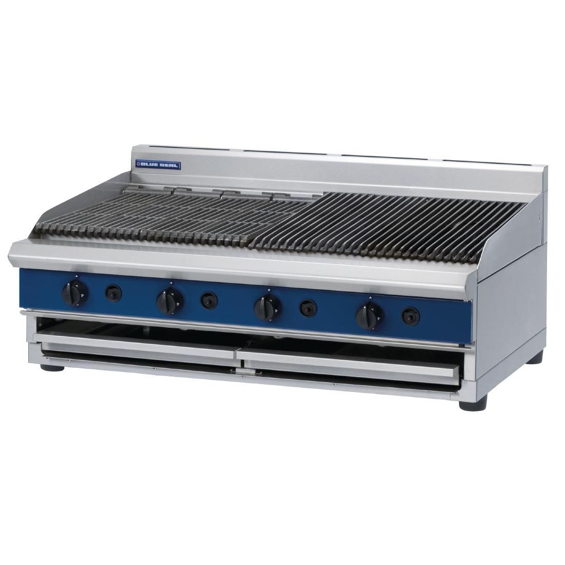 Blue Seal Evolution Series G598-B - 1200mm Gas Chargrill Bench Model Blue Seal Evolution Series G598-B - 1200mm Gas Chargrill Bench Model