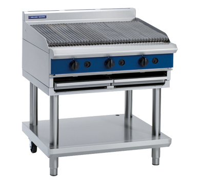 Blue Seal Evolution Series G596-LS - 900mm Gas Chargrill Leg Stand Blue Seal Evolution Series G596-LS - 900mm Gas Chargrill Leg Stand