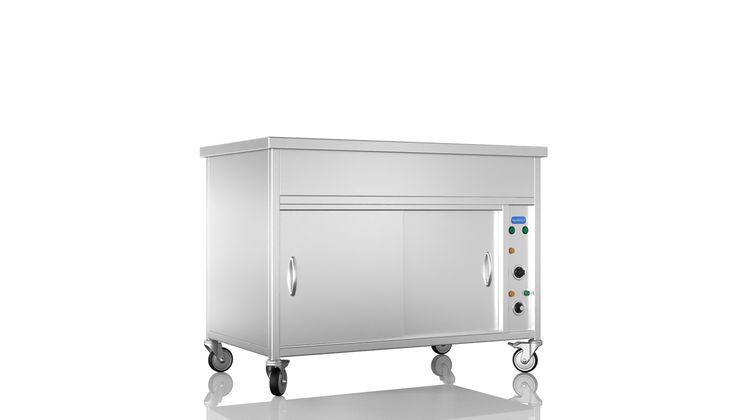 Bain Marie Hot Cupboard 1200 3 Pot GN 1/1