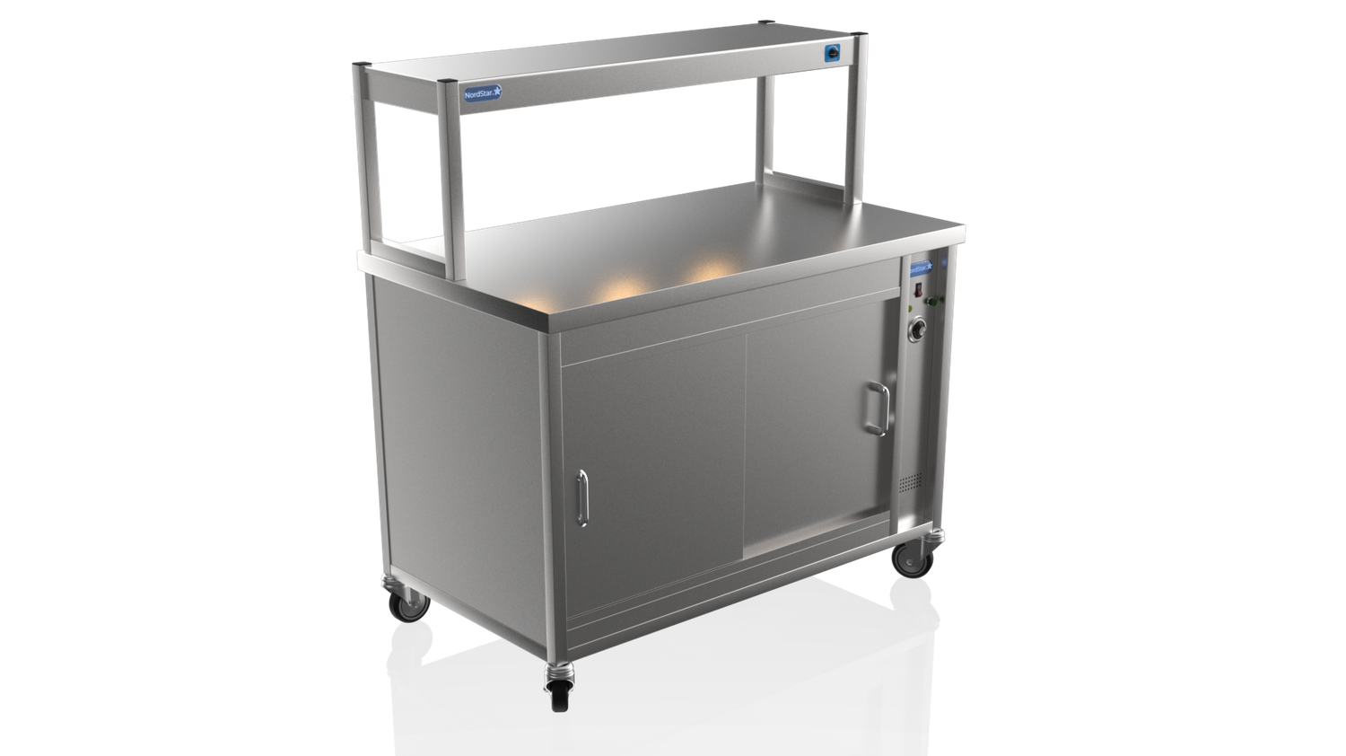 Single Tier Gantry Hot Cupboard Combo – 1200mm Single Tier Gantry Hot Cupboard Combo – 1200mm