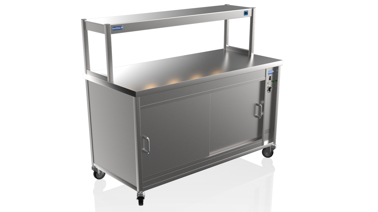 Single Tier Gantry Hot Cupboard Combo – 1500mm Single Tier Gantry Hot Cupboard Combo – 1500mm