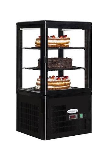 TEFCOLD Counter top refrigerated glass display UPD60 TEFCOLD Counter top refrigerated glass display UPD60