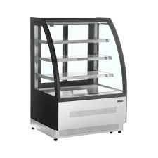 Tefcold free standing chilled display cabinet curved glass LPD900C Tefcold free standing chilled display cabinet curved glass LPD900C