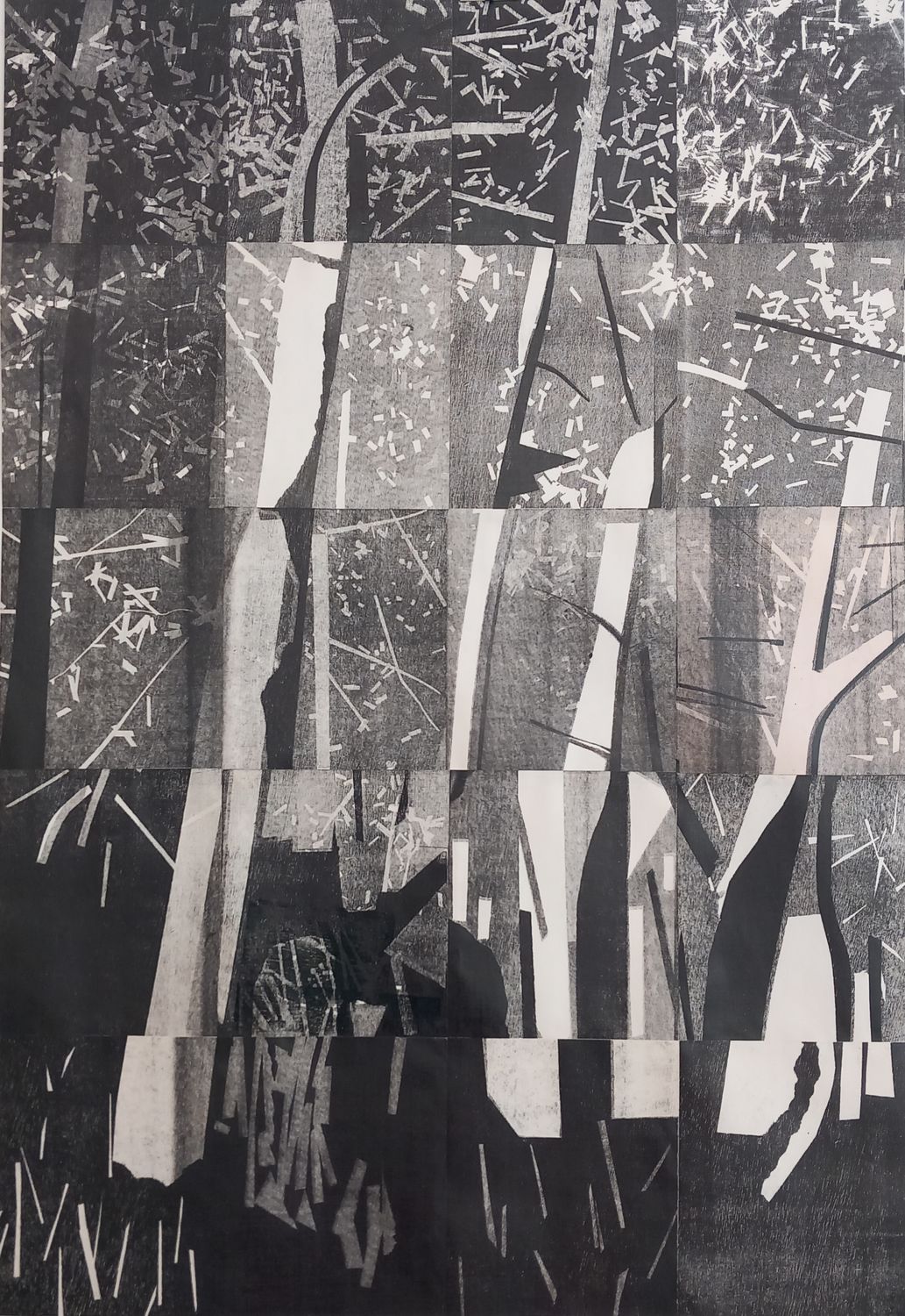 Toni Alcover, técnica mixta