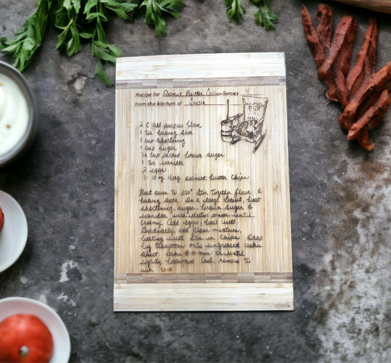 ​Bamboo Cutting Board with Inlay