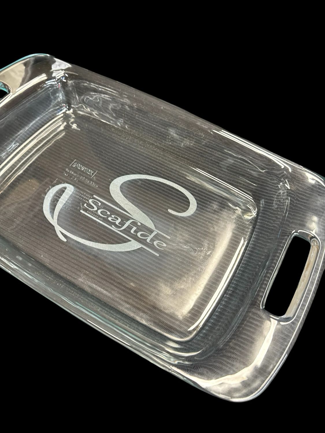 Personalized 13x9 Pyrex Casserole Dish