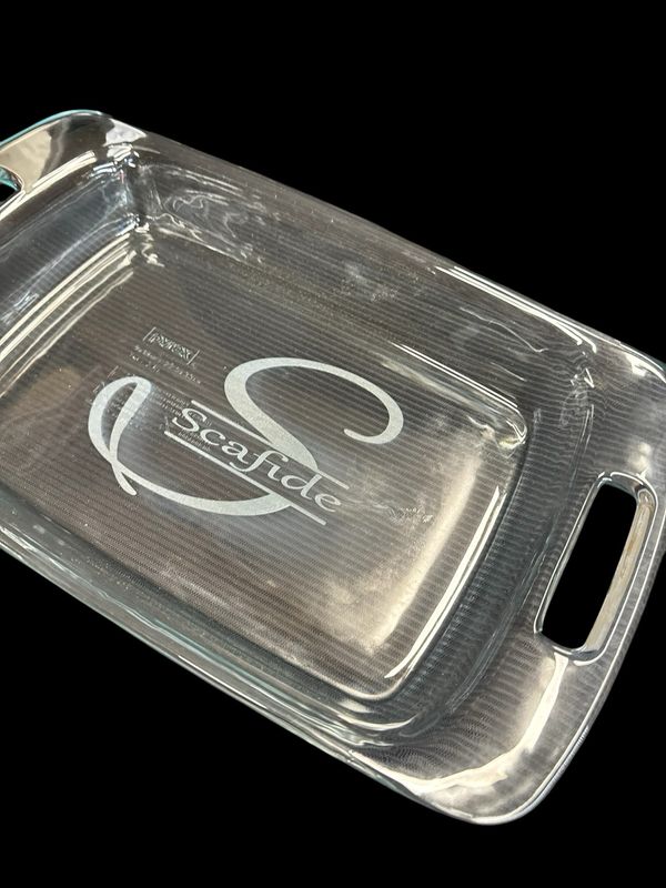 Personalized 13x9 Pyrex Casserole Dish