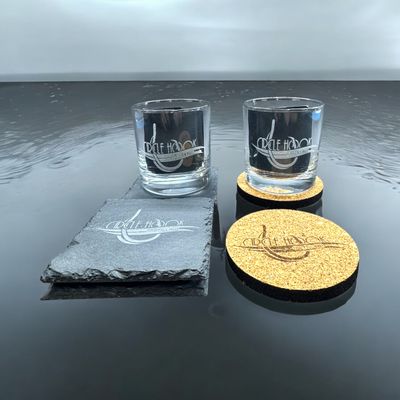 Whiskey Glassware 10.5 Laser Engraved With Your Logo Or Most Any Options