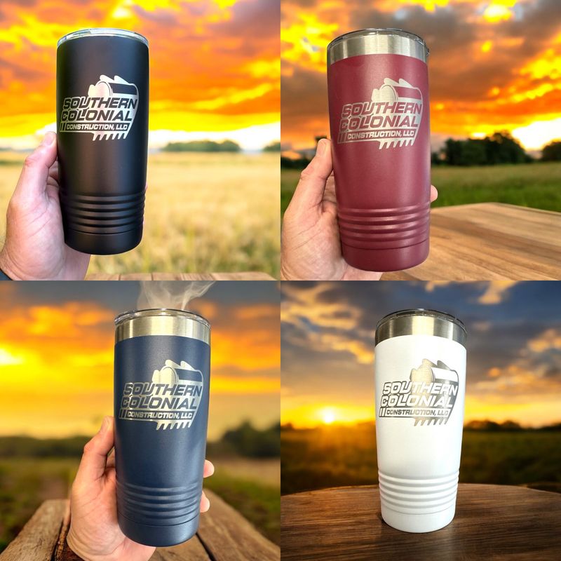 Custom engraved 20Oz Stainless steel Tumblers