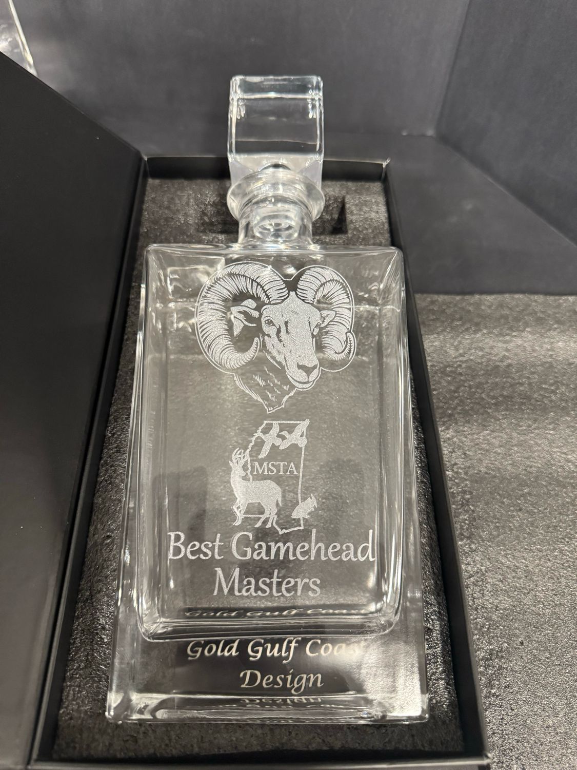 Whiskey Decanter Set 810ML With Custom Engraving