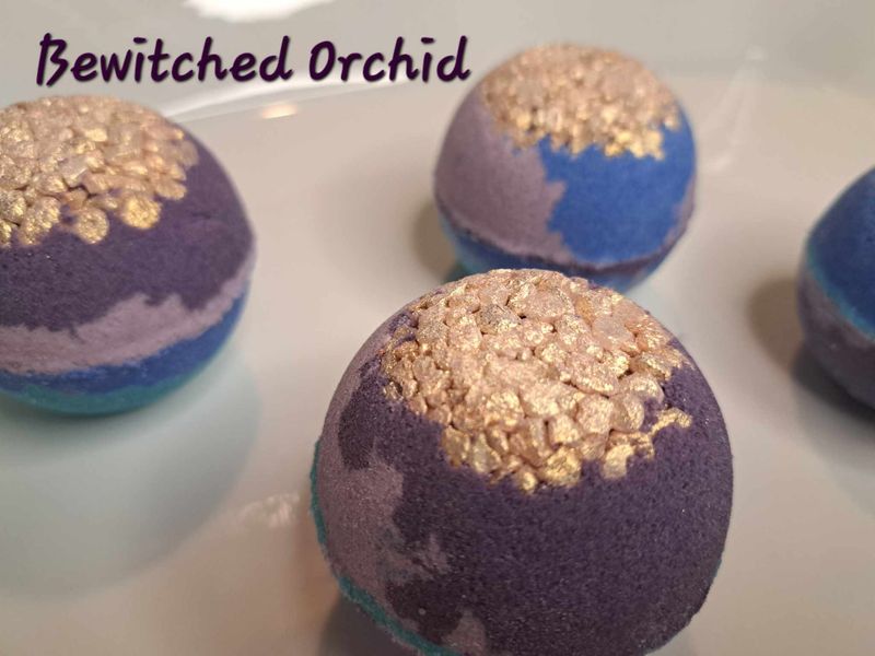 Bougie Bath Bomb ~Bewitched Orchid