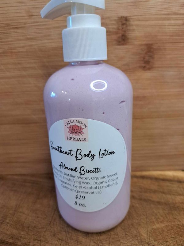 Moisturizing Body Lotion ~ Sweetheart Almond Biscotti