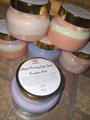 Whipped Foaming Sugar Scrub ~ Moonstone Mist