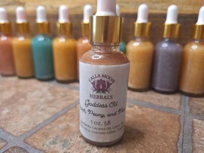 Goddess Oil ~ Peach Peony & Pearl