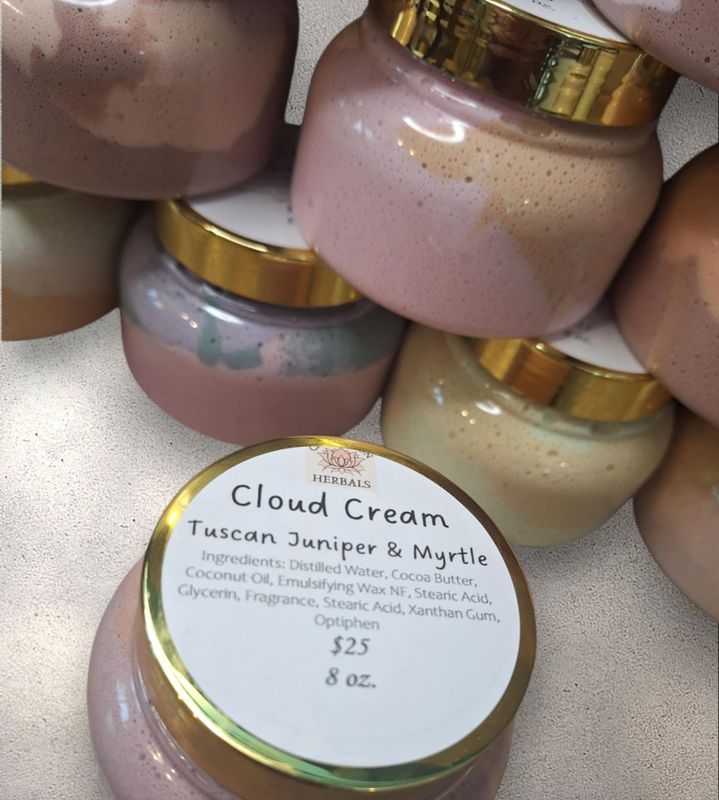 Cloud Cream ~ Tuscan Juniper &amp; Myrtle