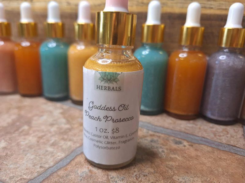 Goddess Oil ~ Peach Prosecco