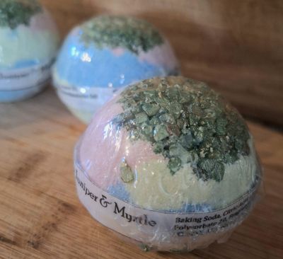 Bath Bombs ~ Tuscan Juniper & Myrtle