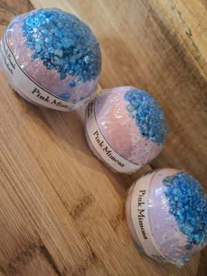 Bath Bombs ~ Pink Mimosa