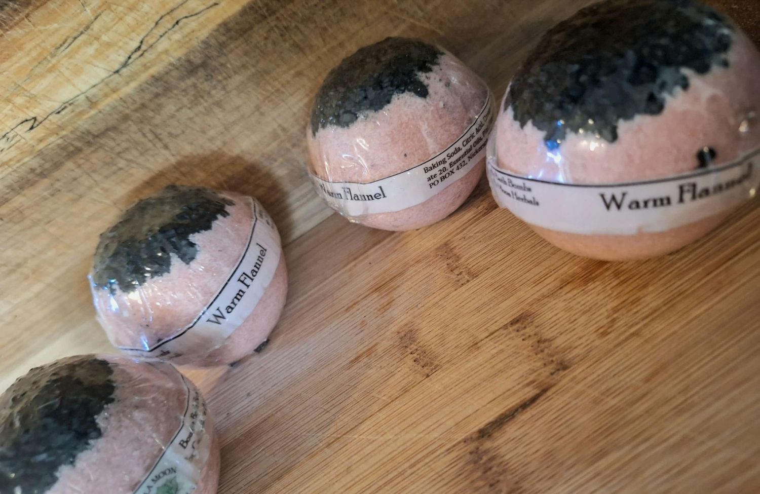 Bath Bombs ~ Warm Flannel