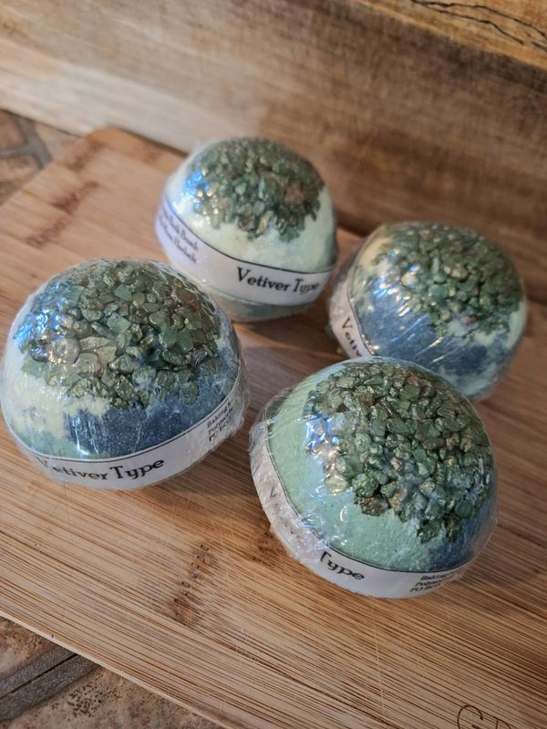 Bath Bombs ~ Vetiver Type