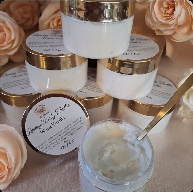 Luxury Body Butter ~ Warm Vanilla