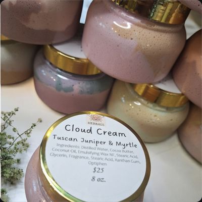 Cloud Cream ~ Tuscan Juniper & Myrtle