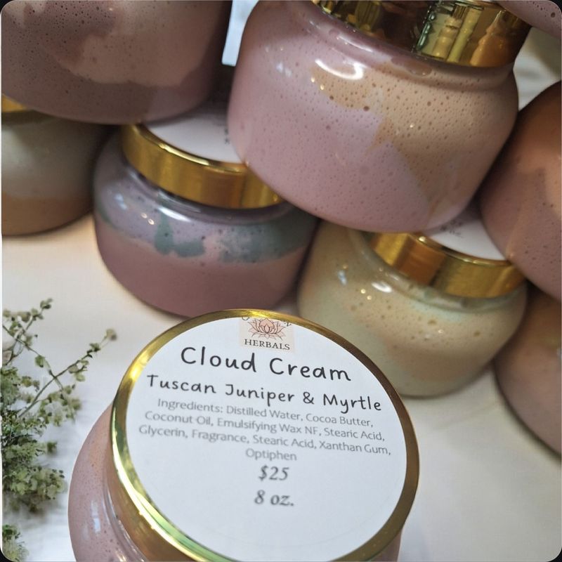 Cloud Cream ~ Tuscan Juniper &amp; Myrtle