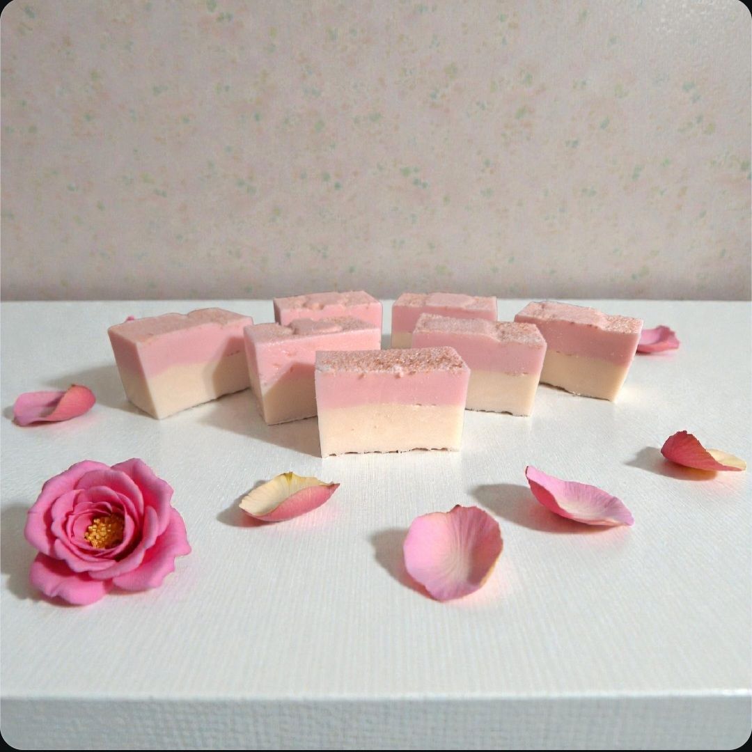 Brown Sugar Fig Layered Clay Soap Bar