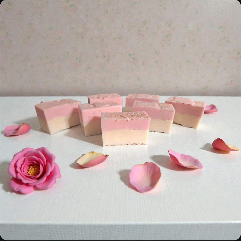 Brown Sugar Fig Layered Clay Soap Bar