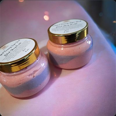 Whipped Foaming Sugar Scrub ~ Black Cherry Merlot