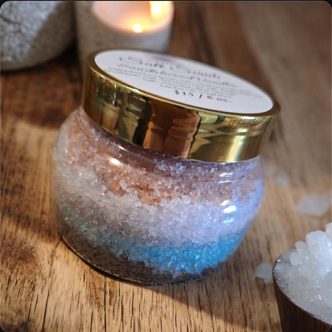Salt Scrub ~ Sandalwood Vanilla