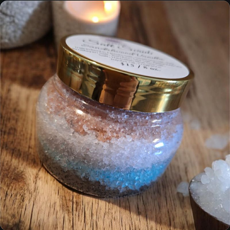 Salt Scrub ~ Sandalwood Vanilla