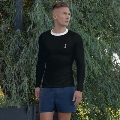 EDA Black Men&#39;s Rash Guard