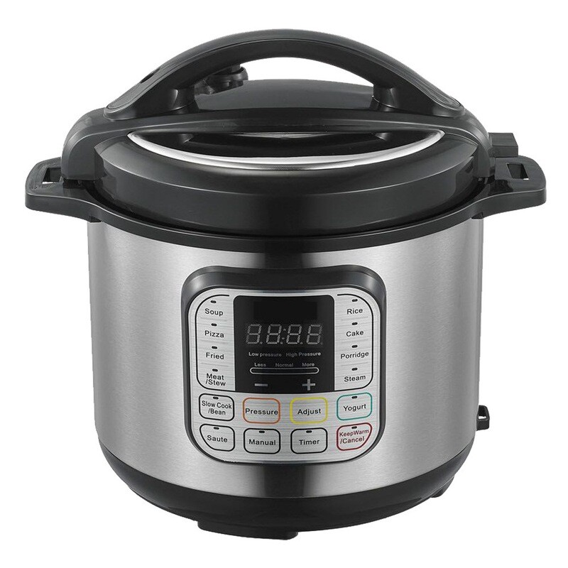 7-in-1 Electric Pressure Cooker, Slow Cooker, Rice
Cooker, Steamer, Sauté, Yogurt Maker, Warmer &amp;
Sterilizer, Includes App With Over 800 Recipes,
Stainless Steel, 6 Quart