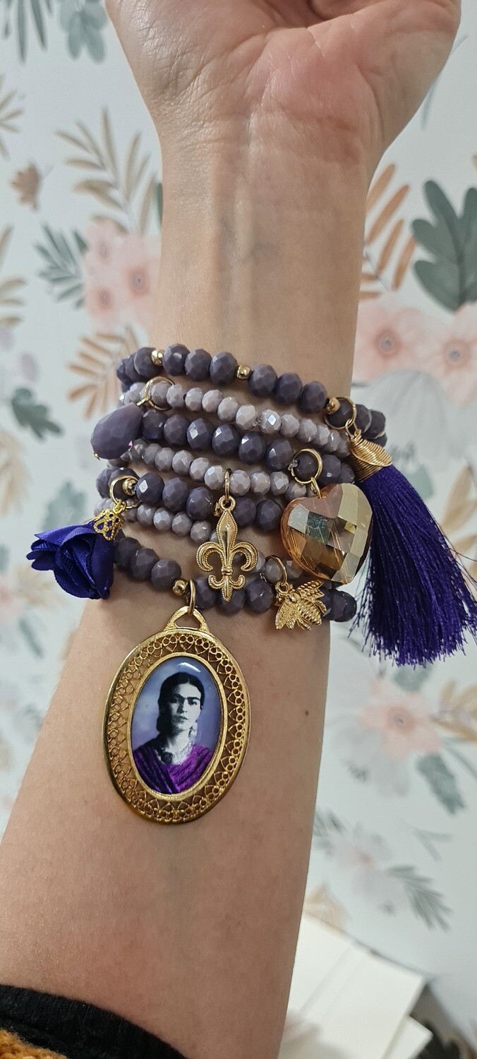 Maxi semanario FRIDA MORADO