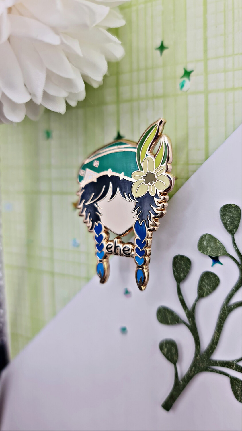 Venti enamel pin