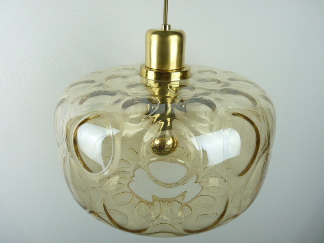 Glazen bubbelglas hanglamp