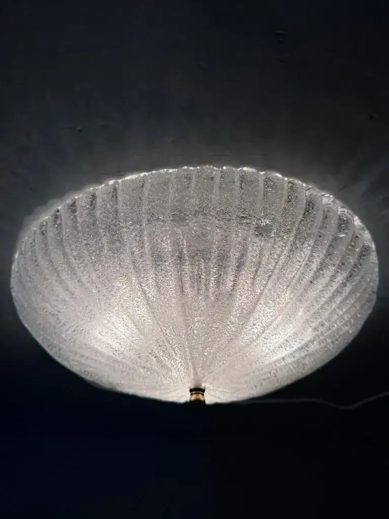 Murano plafondlamp vintage - Honsel Duitsland - 1960