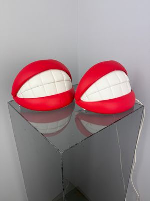 Pop Art mouth lamp 'Flabb' Scandinavian design - Sweden