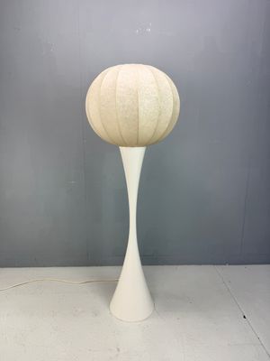 Cocoon vloerlamp zeer zeldzaam -Achille Castiglioni stijl- jaren 60 Duitsland