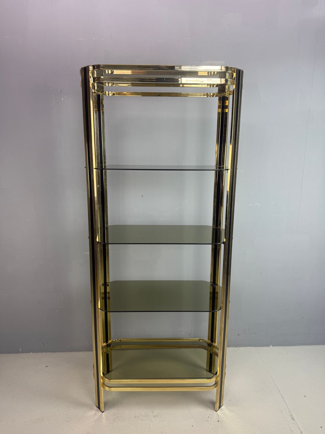 Hollywood Regency Cabinet - Willy Rizzo Style -