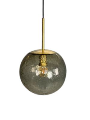 Peill &amp; Putzler Bubble Glass Lamp - 1960s