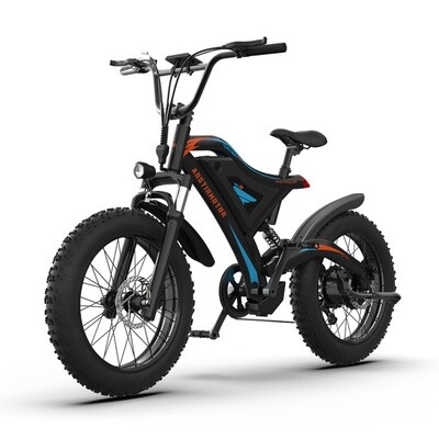 AOSTIRMOTOR Electric Bicycle 500W Motor 26&quot; Fat Tire With 48V/15Ah Li-Battery S18-MINI New style