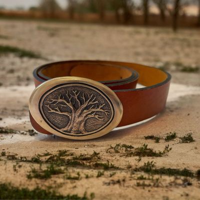 Baobab tree buckle and belt