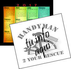 Calendario 3.5&quot; x 3&quot;
