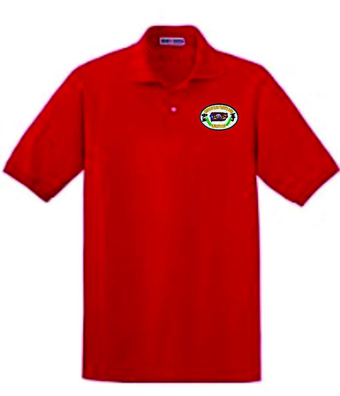 Polos de Color en Algodón Tela tipo Jersey con Bordado