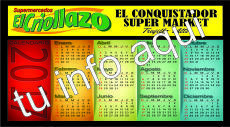 Calendario Tamaño Dollar