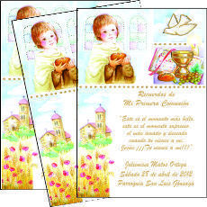 Tarjetas de Primera Comunión