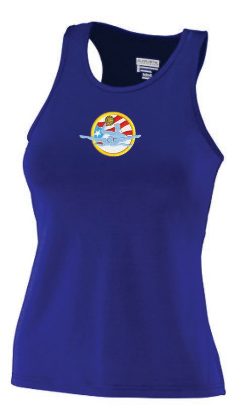 Camisetas (Tank top-Racerback) Microfibra (Dry fit) para dama con Bordado